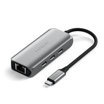 Hub Satechi ST-H3C25EM 4 Em 1 USB-C - Space Gray