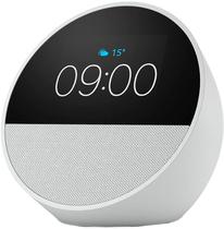 Speaker Amazon Echo Spot Alexa Smart com Relogio - Branco (2024) (Caixa Feia)