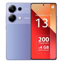 Smartphone Xiaomi Redmi Note 13 Pro 4G Global 256GB 8GB Ram Dual Sim Tela 6.67" - Roxo (Lacre Pequeno)