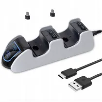 Carregador para Bateria de Controle Dobe TP5-0530 para Controle PS5 / Dual - Branco