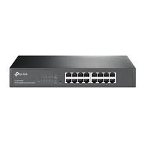 Switch TP-Link TL-SG1016DE - 16 Portas - 1000MBPS - Cinza