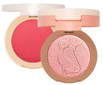Blush+Iluminador J.Cat Beauty 2 Em 1 Piece Of Cake PGH102 Cherry Sweet (6.3G + 5.8G)