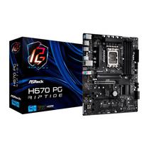 Placa Mãe 1700 Asrock H670 PG Riptide DDR4/HDMI/USB3.2