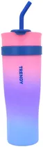 Copo com Canudo Trendy 17515 1200ML - Roxo