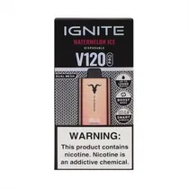 Dispositivo Descartavel Ignite V120 Pro 12000 Puffs Rose Gold Watermelon Ice