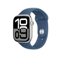 Apple Watch S10 GPS 46MM Silver/Blue MWWL3LW/A s/M