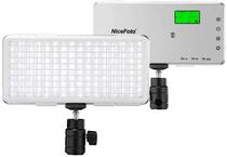 Luz LED Nicefoto SL-120A Bi-Color Bateria Interna