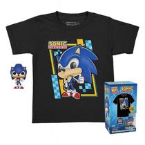 Funko Pop Pocket e Tee Sonic - Tamanho s (70389)