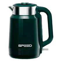 Jarra Elétrica Speed 1.7L Inox Verde Escuro