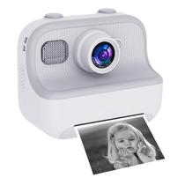 Camera para Crianca Printing M8 / 2.4" / 1000MAH / Inclui Papel Termico (3 Pecas) - Branco/ Cinza