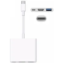 Adaptador Apple MUF82AM/A Multipuerta de USB-C A Av Digital - Branco