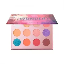 Paleta de Sombras Focallure Wonder Purple And Blue Laster Dimentions Glitter 12 Cores