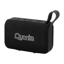 Speaker Quanta QTSPS80 - USB/Aux - Bluetooth - 8W - A Prova D'Agua - Preto