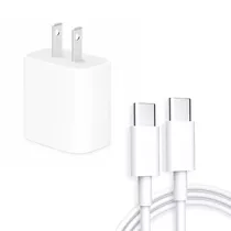 Carregador / Adaptador de Parede Ur UA-05 USB-C + Cabo USB-C / USB-C / 20W - Branco