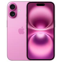 Apple iPhone 16 128GB HN Tela Super Retina XDR 6.1 Cam Dupla 48+12MP/12MP Ios 18 - Pink