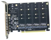 Adaptador PCI-e p/M.2 Raid CTRL Up Gamer Ultraquad