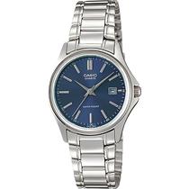 Relogio Casio LTP-1183A-2AD Feminino Analogico - Cinza/Azul