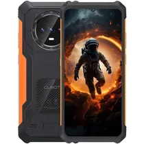 Smartphone Cubot Kingkong Es / 6GB / 128GB / Lte / Dual Sim / 6.56" / 48MP+16MP / Android 14 - Preto/ Naranja
