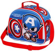 Lancheira Karacter Mania Captain America Let's 3D