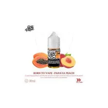 Essencia para Vaper Born To Vape Nicsalt Papaya Peach 30ML 35MG