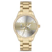 Relogio Analogico Feminino Daniel Klein DK.1.12697-3 Premium Ladies / Pulseira de Aco Inoxidavel - Dourado