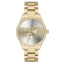 Relógio Analógico Feminino Daniel Klein DK.1.12697-3 Premium Ladies / Pulseira de Aço Inoxidável - Dourado