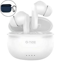 Fone de Ouvido Sem Fio G-Tide Buds 2 Pro com Bluetooth/Microfone/Anc - White/Blue