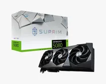 Placa de Vídeo 16GB Exp. GF-RTX5080 MSI Suprim Soc 912-V531-028