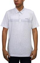 Outlet Camiseta Polo Travis Mathew 1MY131 Masculina - Cinza