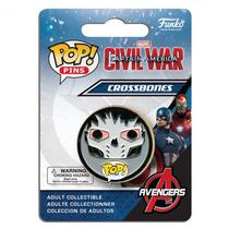 Funko Pop Pins.Captan America Crossbones