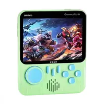 Consola Game Portatil Luo LU-SY15 Game Box / 3.5" / 500MAH / 666 Jogos - Verde/ Azul