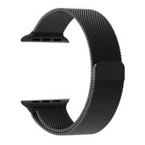 Pulseira 4LIFE para Apple Watch Correia Milanese Loop de 38/40/41MM - Preto