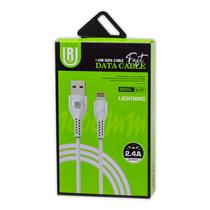 Cabo Ur U-01 USB-A / Lightning /2.4A / 1 Metro - Branco