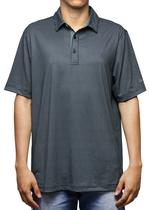 Outlet Camisa Polo Walter Hagen MGA11463 Preto/Verde Escuro - Masculina