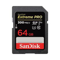 Memoria SD Sandisk Extreme Pro 300-260 MB/s C10 U3 V90 64GB