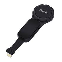 Suporte e Adaptador Quanta Anel QTAPI41 - para iPhone - 4 Em 1 - Preto