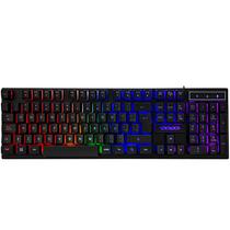 Teclado Gamer Satellite AK-892 Backlight USB - Preto (Espanhol)