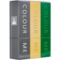 Colour Me Perfume Kit Silver Gold Green M Desconocido