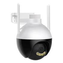 Camera de Seguranca Smart Keen A18 com 2 Antenas / 3.6MM / Wifi / Microfone / Alarma / Deteccao Humana / App Icsee - Branco