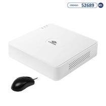 DVR Vizzion Turbo Full HD VZ-04QK1 de 4 Canais HDMI/USB/VGA/Ethernet - Branco