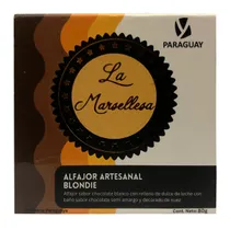Alfajor Artesanal PY La Marsellesa Preto Blondie 80G