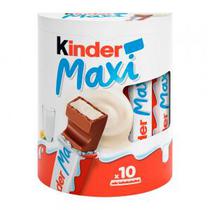 Chocolate Kinder Maxi com 10 Unidades Caixa 210G