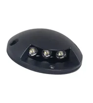 Luminaria Externa Luz LED de Chão Degrau 3W QK-BJD-01