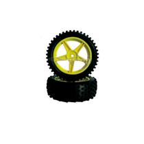 HT Roda Front Yellow 1/10 2PC 06010Y