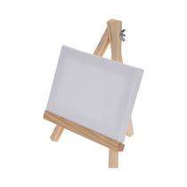 Caballete Con Lienzo Artist Easel With Canvas 004445