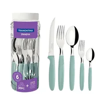 Juego de Cubiertos Tramontina Ipanema 23398/288 Menta 30 Piezas