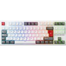 Teclado Mecanico Royal Kludge RKR75 75% RGB USB-C Switch Red - White/Gray/Red (Espanhol)