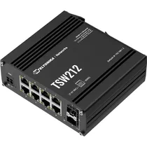 Roteador Industrial Teltonika TSW212 Gigabit/SFP - Preto