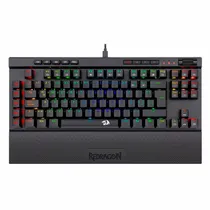 Teclado Gamer Redragon Magic Wand Pro K587RGB-Pro RGB Switch Red USB - Preto