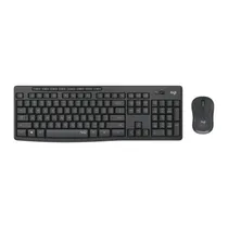 Logitech Teclado + Mouse Wireless MK295 920-009792 Negro